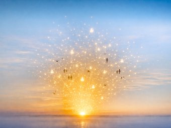 Dawn over a network of connected Orbiplex nodes